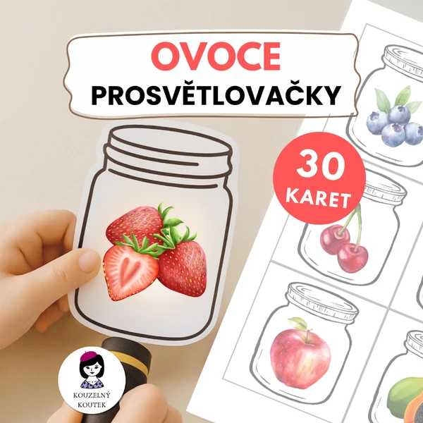 Ovocné prosvětlovačky | Prosvětlovací obrázky ovoce 
