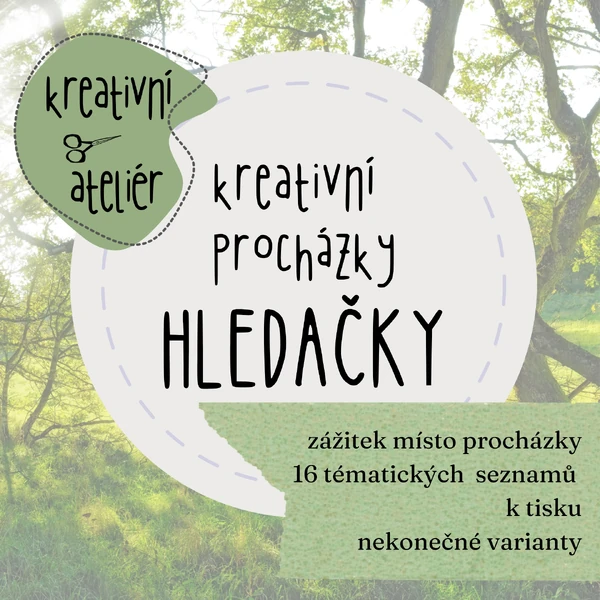 Kreativní procházky - HLEDAČKY