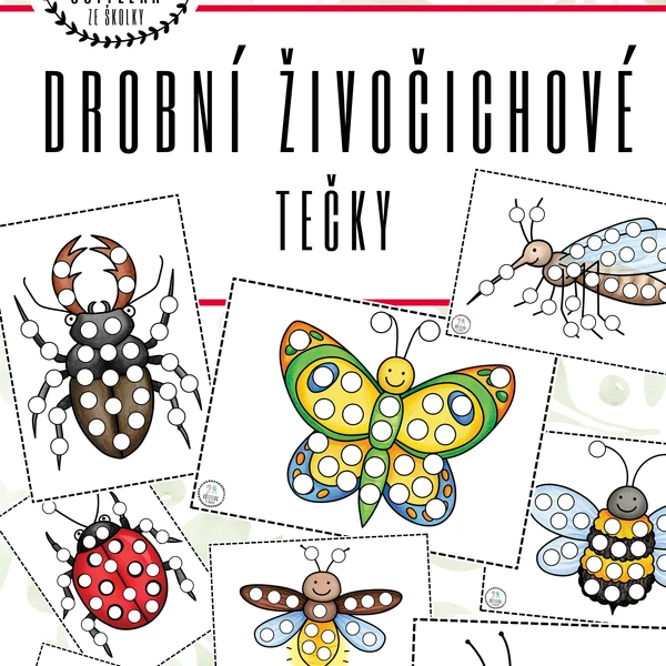 DROBNÍ ŽIVOČICHOVÉ - TEČKY