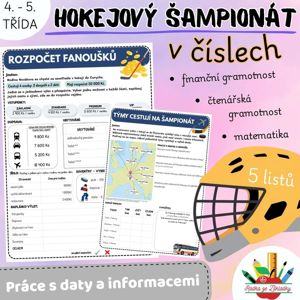 Hokejový šampionát v číslech