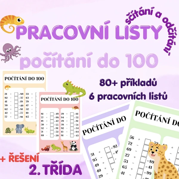 POČÍTÁNÍ DO 100