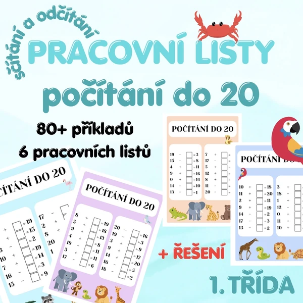 POČÍTÁNÍ DO 20