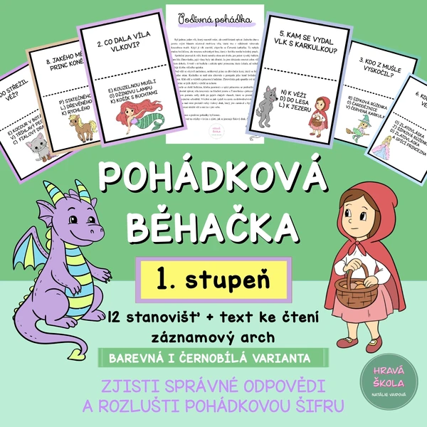POHÁDKY- BĚHAČKA S TAJENKOU - DEN DĚTÍ