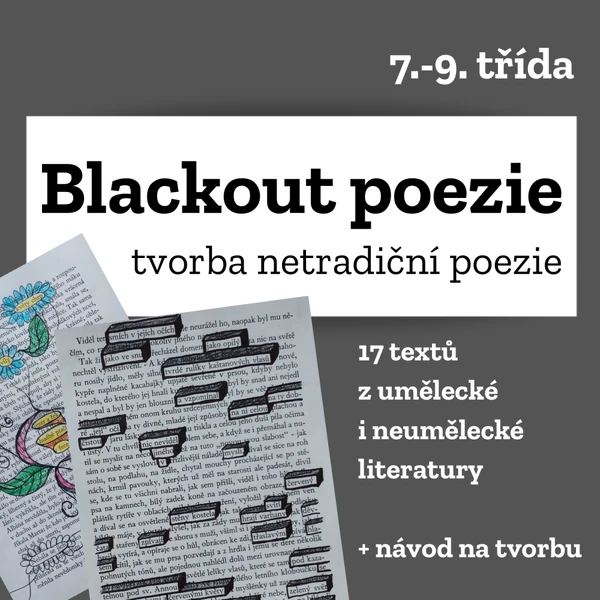 Blackout poezie - vytvořte netradiční báseň