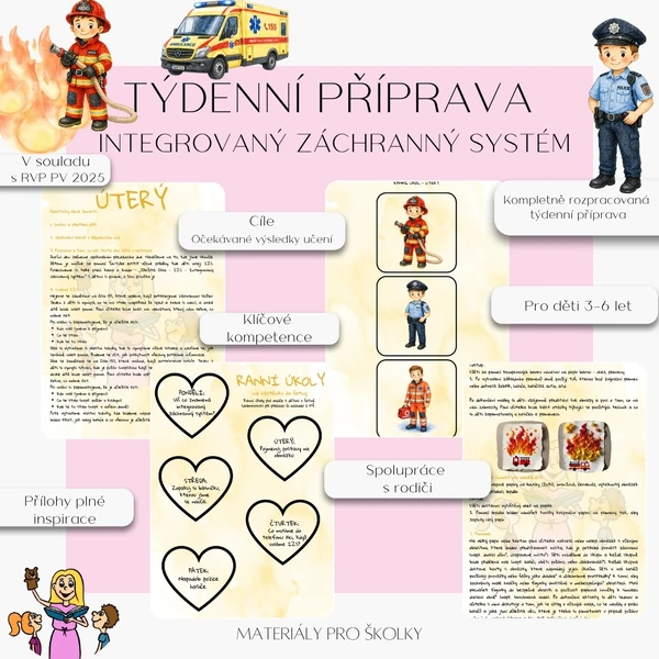 Týdenní příprava - Integrovaný záchranný systém