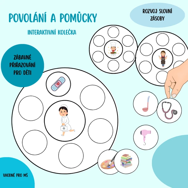 POVOLÁNÍ A POMŮCKY