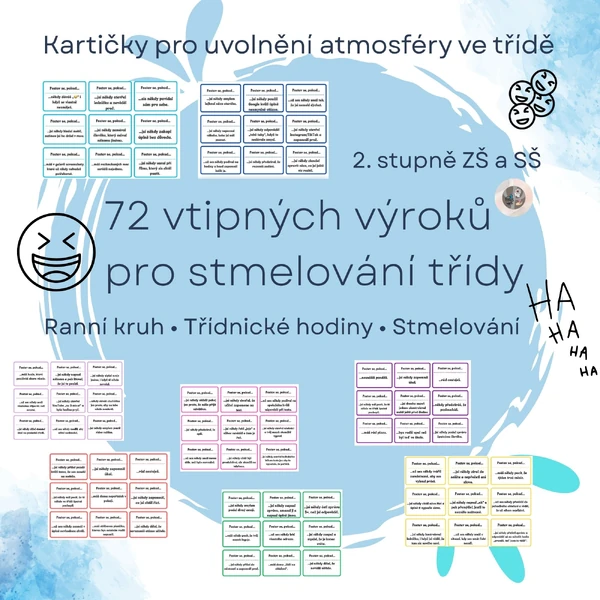 72 vtipných výroků pro stmelování třídy