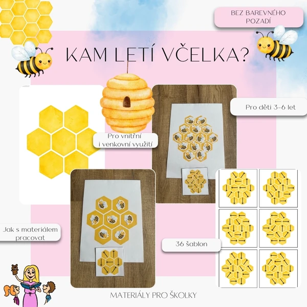 Kam letí včelka?
