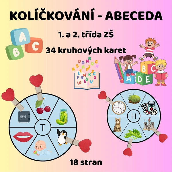 Kolíčkovaná - ABECEDA