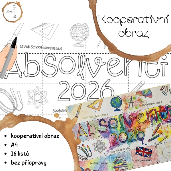Absolventi 2026 – Kooperativní obraz (16x A4)