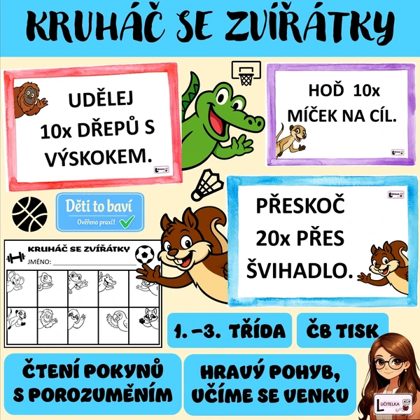 Kruháč se zvířátky 