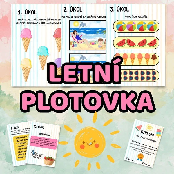 LETNÍ PLOTOVKA (10 stanovišť + DIPLOM)