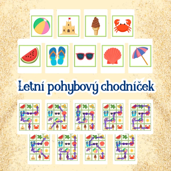 Letní pohybový chodníček