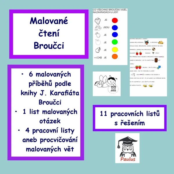 Broučci aneb malované čtení