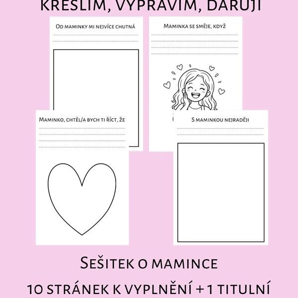 Moje maminka - kreslím, vyprávím, daruji
