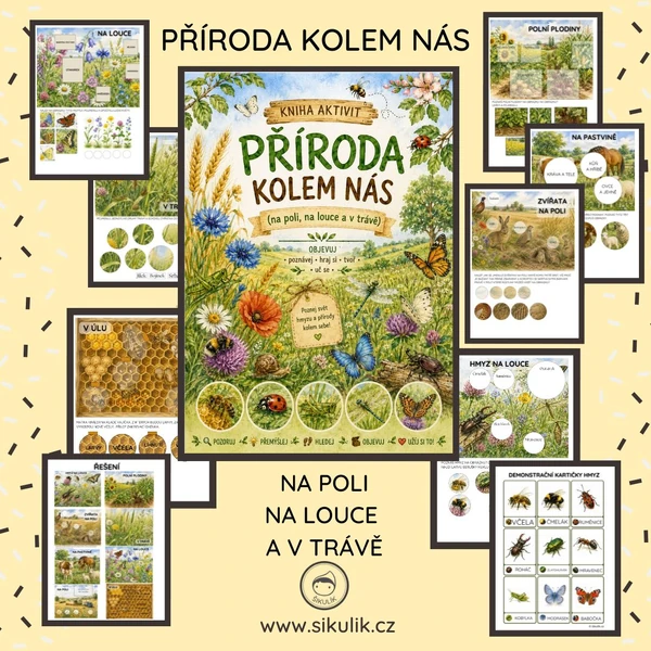 PŘÍRODA KOLEM NÁS NA POLI, NA LOUCE A V TRÁVĚ