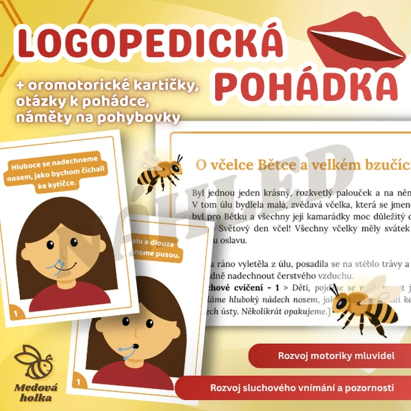 Logopedická pohádka - Světový den včel