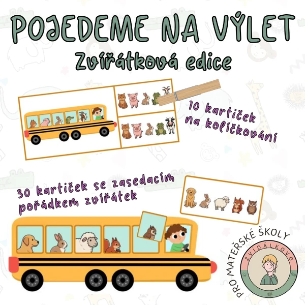 Pojedeme na výlet - zvířátková edice