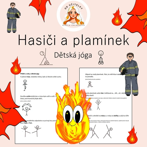 Dětská jóga - Hasiči a plamínek