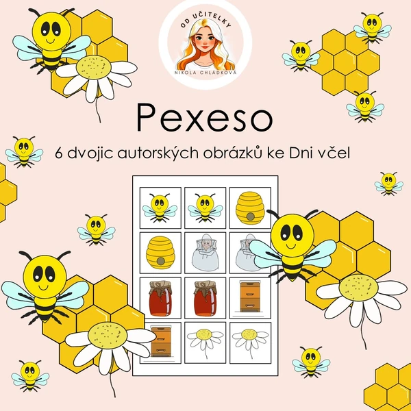 Včely - pexeso