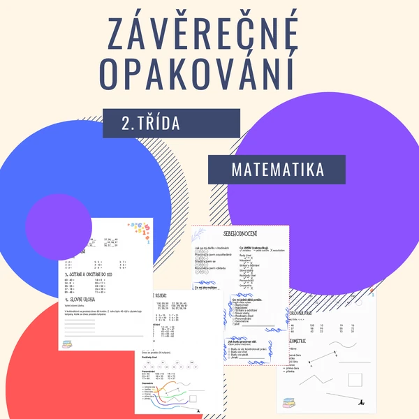 Závěrečné opakování z matematiky 2. třída