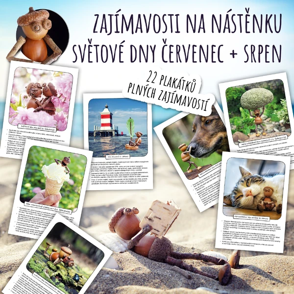 Zajímavosti na nástěnku: Světové dny – červenec a srpen