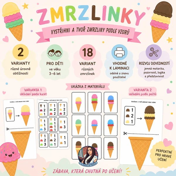 Zmrzlinky pro nejmenší