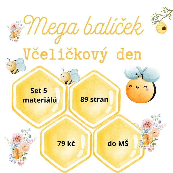 Včeličkový den mega balíček 💛🐝