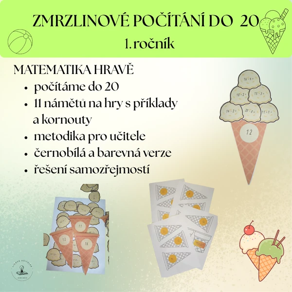Zmrzlinové počítání do 20