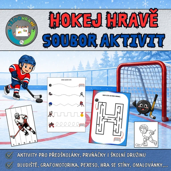 HOKEJ HRAVĚ - soubor aktivit