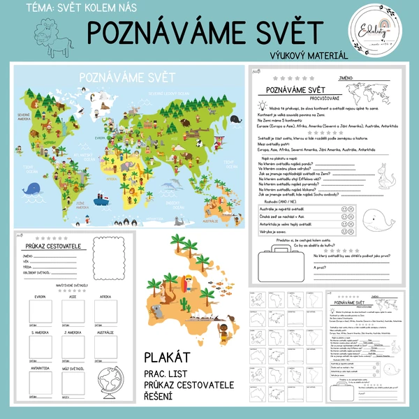 Poznáváme svět – výukový materiál