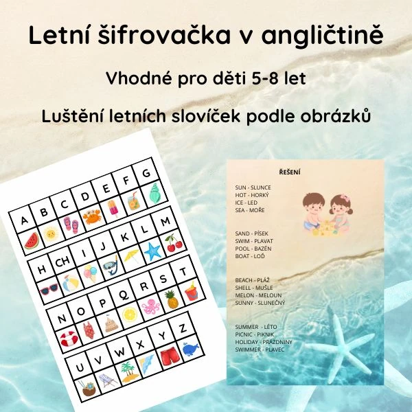 Letní šifrovačka v angličtině