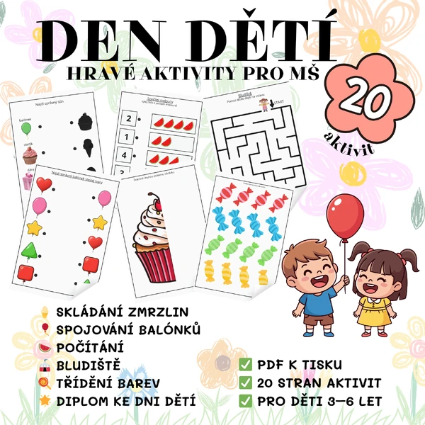 Den dětí – hravé aktivity pro MŠ