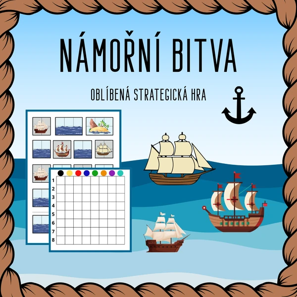 Námořní bitva - strategická hra