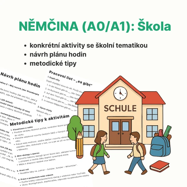 Němčina: Škola (A0/A1)