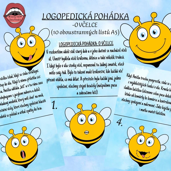 LOGOPEDICKÁ POHÁDKA: O VČELCE