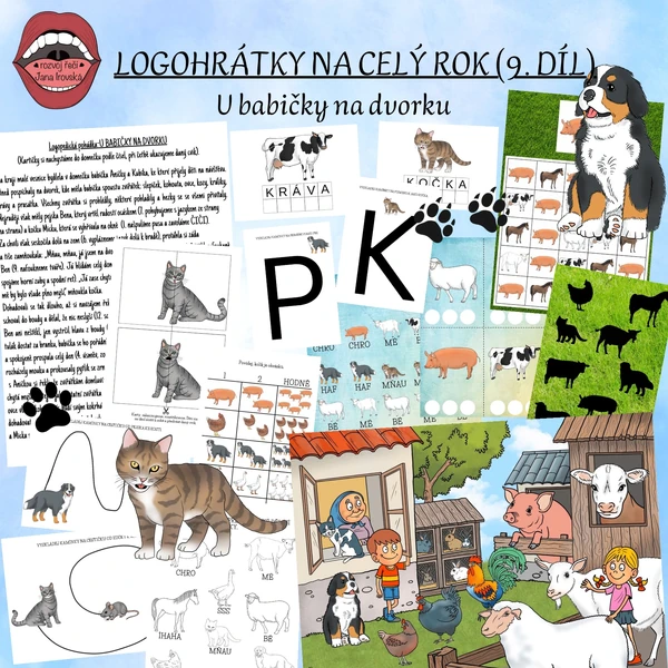 LOGOHRÁTKY 9. DÍL U BABIČKY NA DVORKU