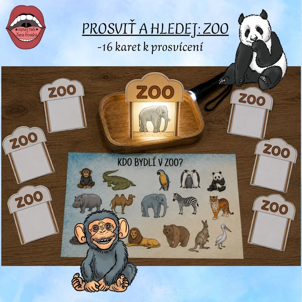 PROSVIŤ A HLEDEJ: ZVÍŘÁTKA ZOO
