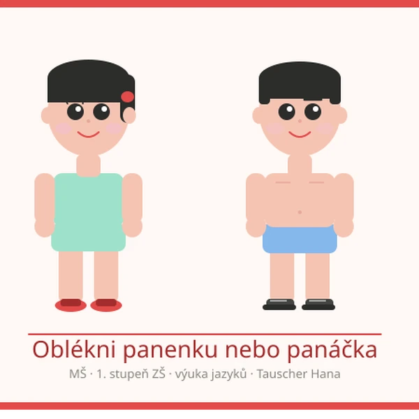 Oblékni si panenku nebo panáčka