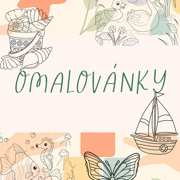 Omalovánky - letní tematika 