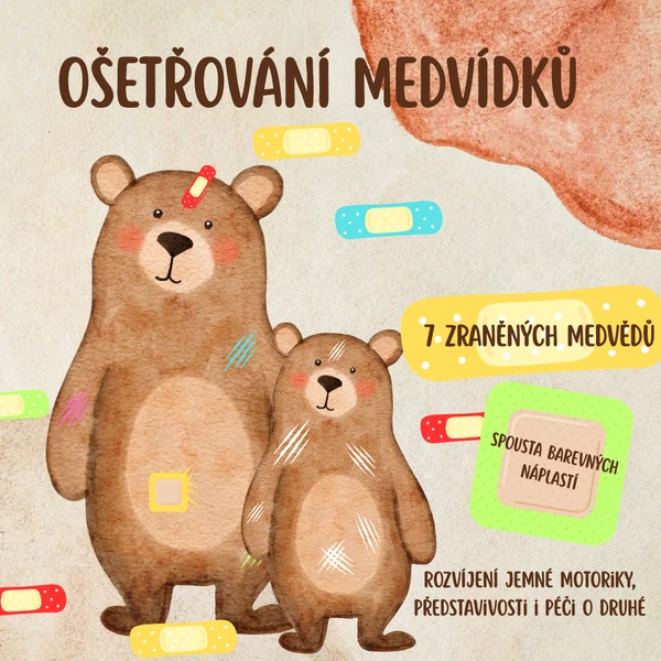 Ošetřování medvídků