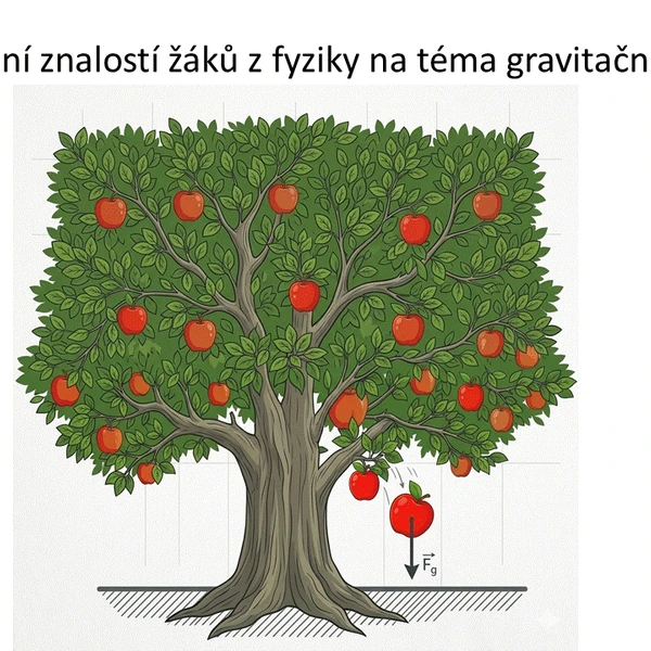 Ověřování znalostí žáků z fyziky na téma gravitační síla