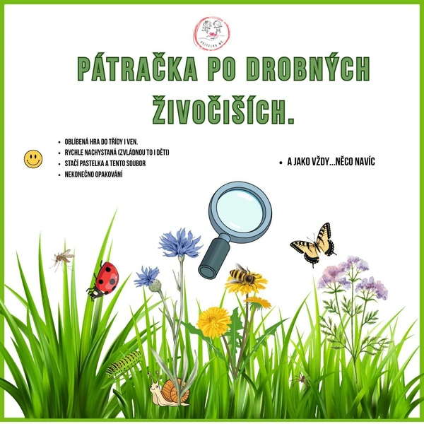 PÁTRAČKA po drobných živočiších