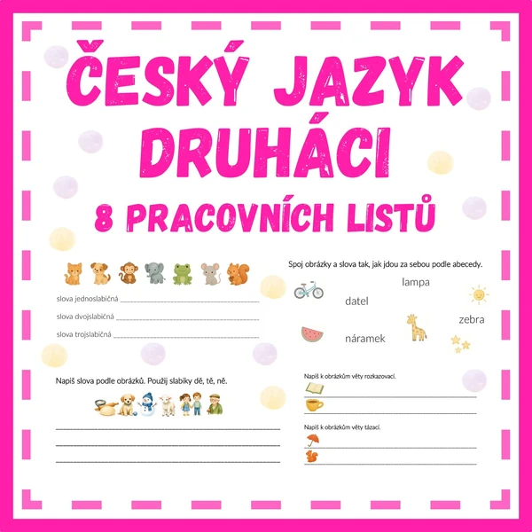 Český jazyk, 2. ročník, opakování