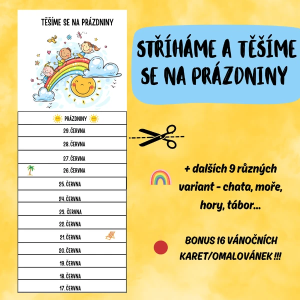 ✂️ STŘÍHÁME A TĚŠÍME SE NA PRÁZDNINY ✂️