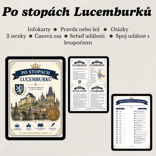 Po stopách Lucemburků