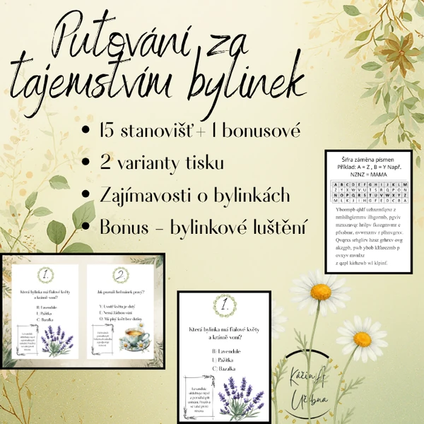 Putovaní za tajemstvím bylinek - stezka