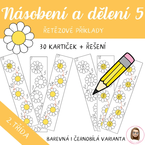 NÁSOBENÍ A DĚLENÍ 5 - řetězové příklady