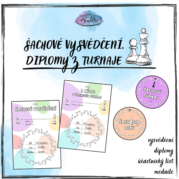 Šachové vysvědčení (puntíky)