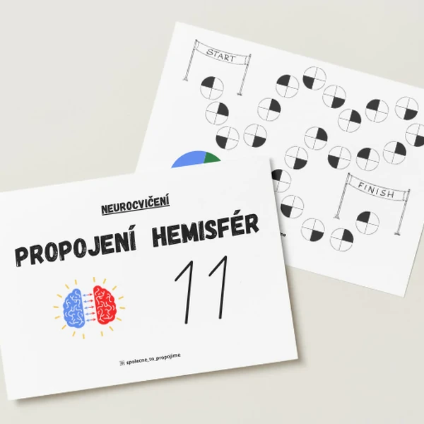 Neurocvičení 11 (propojování hemisfér - mozkodřívka)